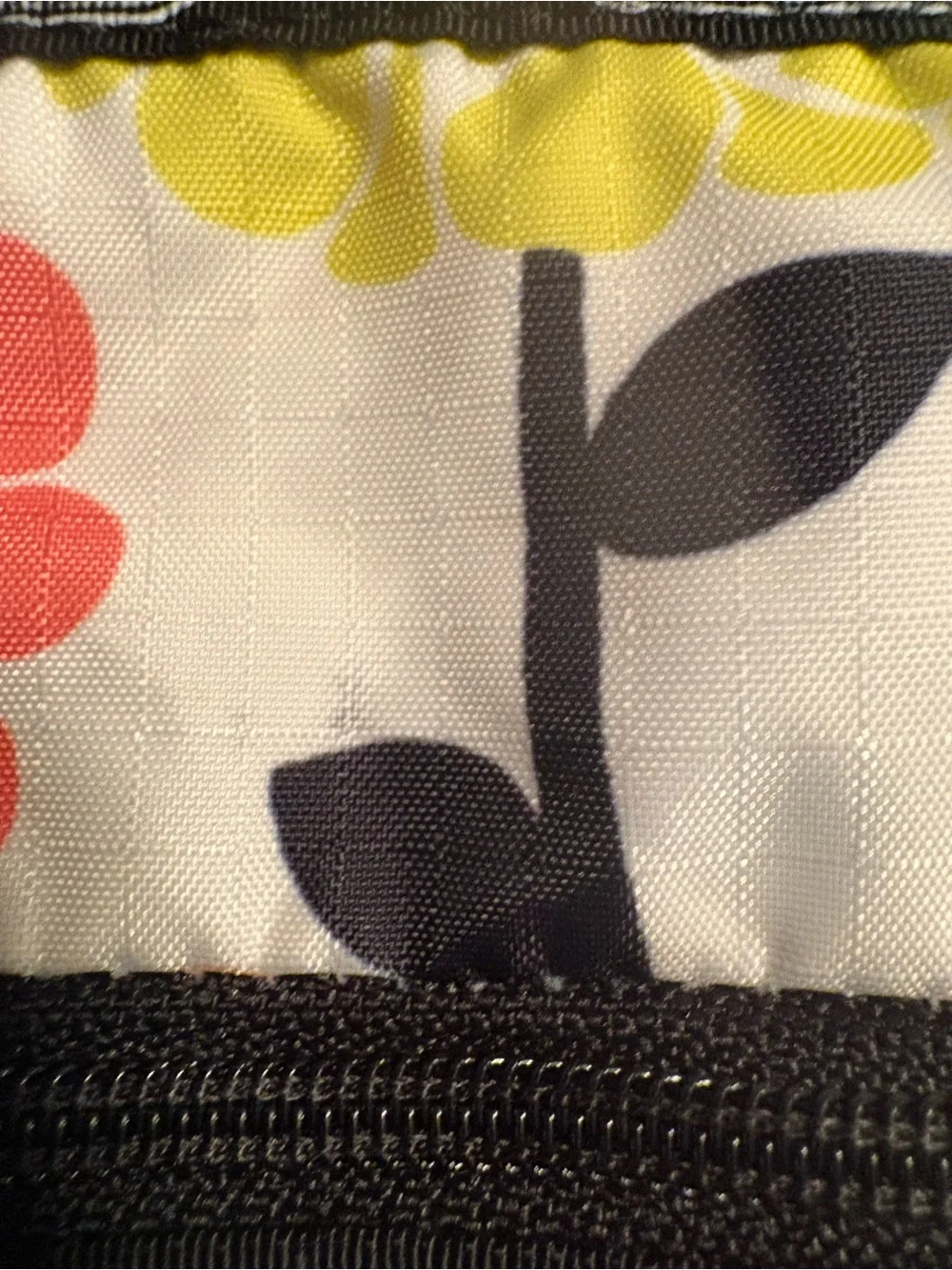 Lesportsac Floral Triple-Zip Crossbody in Orange, Blue, Yellow, Pink, Black